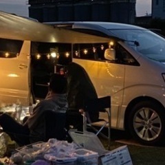 175000円‼️リムジン仕様　車中泊キャンプに最適！アルファードASの画像