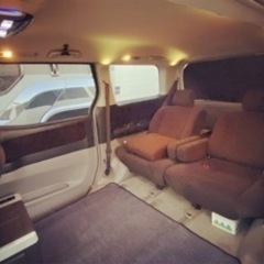 175000円‼️リムジン仕様　車中泊キャンプに最適！アルファードASの画像