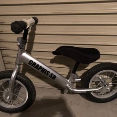 ★お値下げ★ストライダー風　シルバー　子供用　自転車