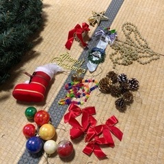 クリスマスツリー★オーナメント付きの画像