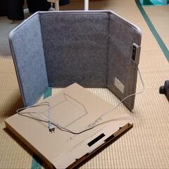 猫柄　遠赤外線デスクヒーターの画像