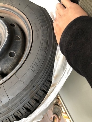 145/80R12スタッドレスタイヤ TOYO DELVEX 935 22年製