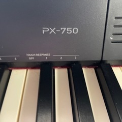 【売ります】電子ピアノ　CASIO Rrivia PX-750の画像