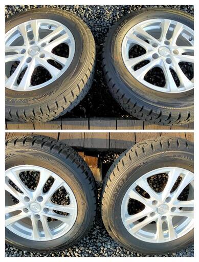 スタッドレスタイヤ215/60R16、アルミ4本セット