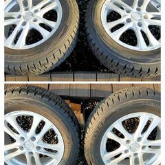 スタッドレスタイヤ215/60R16、アルミ4本セット