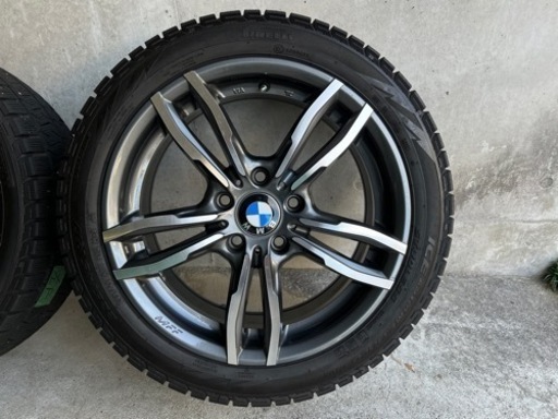 【スタッドレスタイヤ&ホイール】4本セット BMW118d(F20)