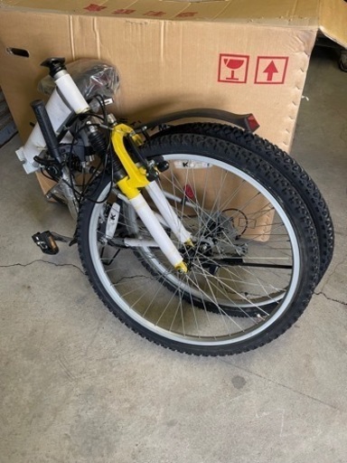 折りたたみ式クロスバイク新品
