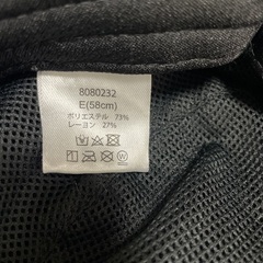 帽子　黒の画像