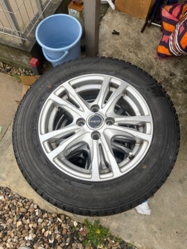 155/80r14 スタッドレスタイヤホイール