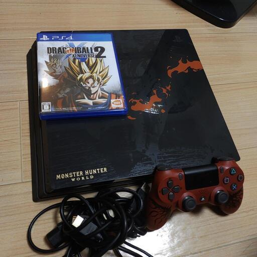 【本日で削除】ps4 Pro　SSD480 リオレウス　オマケつき