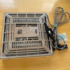 こたつ　部品　ヒーターとコードの画像