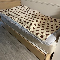シングルベッド　マットレスセット