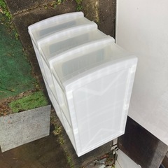 プラスチック収納の画像