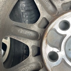 マーク2純正アルミホイール当時物レアの画像