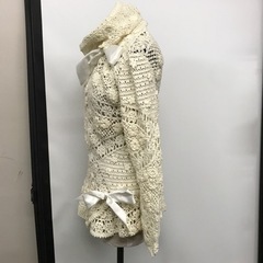 ☆値下げ☆N2312-531 INGEBORG ピンクハウス ハイネックリボンニット ローゲージの画像