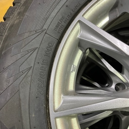 スタッドレスタイヤ、アルミ付き DUNLOP（ダンロップ） 195/60R17 スタッドレスタイヤ アルミホイール 4 