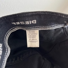 lDIESEL キャップ 978ロゴ 綿100%素材の画像