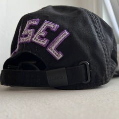 lDIESEL キャップ 978ロゴ 綿100%素材の画像