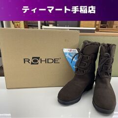 未使用品 ロイデ ブーツ レディース 38 約24.0cm 28...