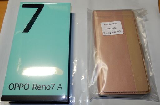 再値下げ　新品未開封品　格安　OPPO Reno7 A/ドリームブルー/SIMフリー