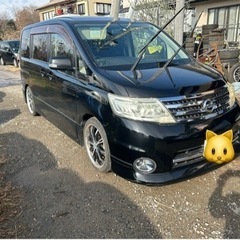 CC25セレナ　ハイウェイスターVセレクション　HDDナビ　寒冷地仕様
