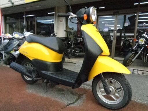 NO.4859　トゥデイＦＩ （ＴＯＤＡＹ） ４サイクルエンジン　フューエルインジェクション車　イエロー　☆彡