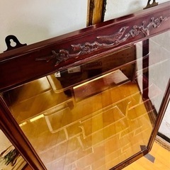 お取引中　中国の伝統工芸家具　飾り棚　の画像
