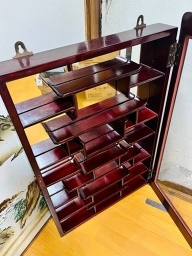 お取引中　中国の伝統工芸家具　飾り棚　