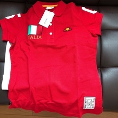 ellesseポロシャツ女性用M(未使用)の画像