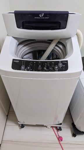 ハイアール 4.2kg 洗濯機 JW-K42K 2016年製