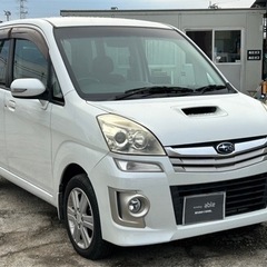 【支払総額12.8万円】h23年式ステラカスタムRS車検令和7年12月スーパーチャージャー フルセグTV スマートキー内外装良好！の画像