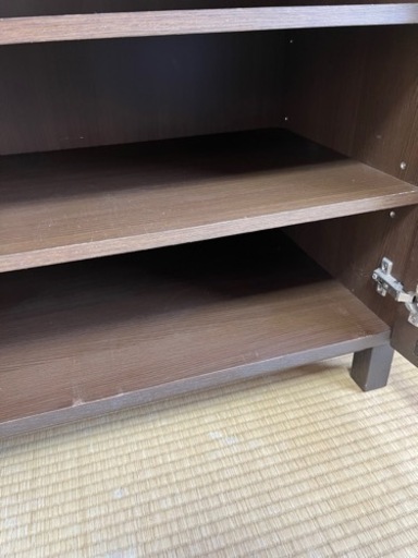 ※値下げしました　無印良品　キャビネット　ガラス扉