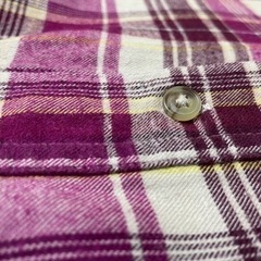 コンバース　長袖フランネルチェックシャツ　LLサイズの画像