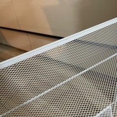 ニトリ ホワイト ワゴン スチールラックの画像