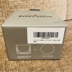未使用 非売品ロッソカフェ　セラミックカップとコースターセットの画像