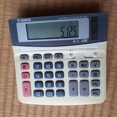 電卓 光エネルギー式 キヤノン WS-220H 
