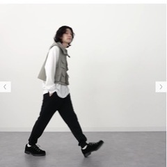 GU ジーユー  2枚セットスウェット　黒メンズ　Sサイズの画像