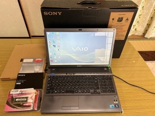 SONY VAIOに 4GBメモリ、MS Office付き