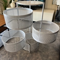 美品✨収納ワゴン　スライド収納　収納　ラックの画像