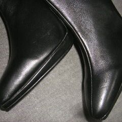 未使用　ロングブーツ　サイズS　ブラックの画像