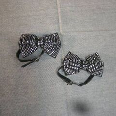 未使用　ブーツの飾り　ブラックの画像