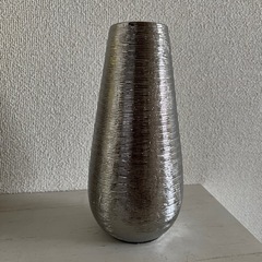Francfrancのシルバーの花瓶