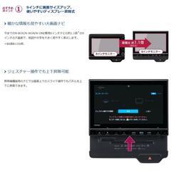 【新品 】HONDA Gathers 9インチプレミアムインターナビ LXU-237NBiの画像