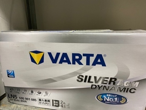 VARTA バッテリー 595-901-085 G14 AGM バルタ シルバーダイナミック 595901085 高性能 輸入車用バッテリー