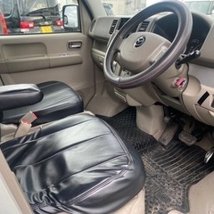 🉐【支払総33万円】車検令和7年2月 スクラムワゴン【エブリィワゴン】 パワースライドドア ターボ 期間良好 車検長く超オススメ車両★の画像