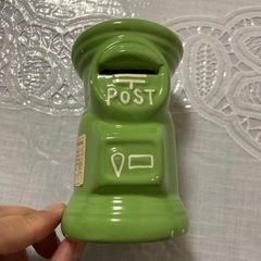 ポスト貯金箱　郵便ポスト　2つありの画像