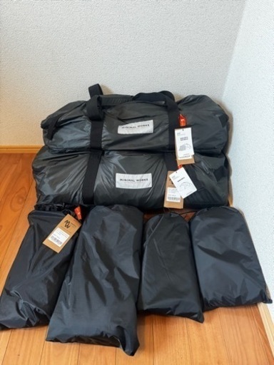 ミニマルワークス シェルターG チャコール ベスティブル オプションセット