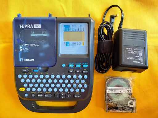 KING JIM TEPRA PRO （キングジム　テプラプロ）SR220