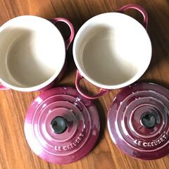ル・クルーゼ　Le Creuset　ミニココット　限定メタリック色シリーズ　値下げしました！の画像