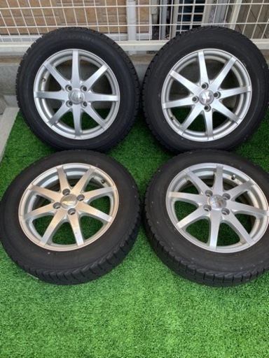 スタッドレスタイヤ　アルミホイール　4穴15インチ　175/65R15 4本セット